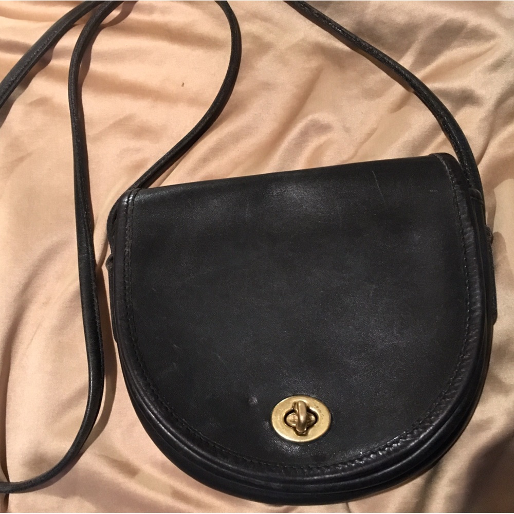 Coach Vintage NYC Mini Spectator Turn Lock Crossbody Shoulder Handbag NYC USA